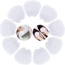 Large White Shoe Inserts 9 Pairs Cushioned Metatarsal Pads For Comfort