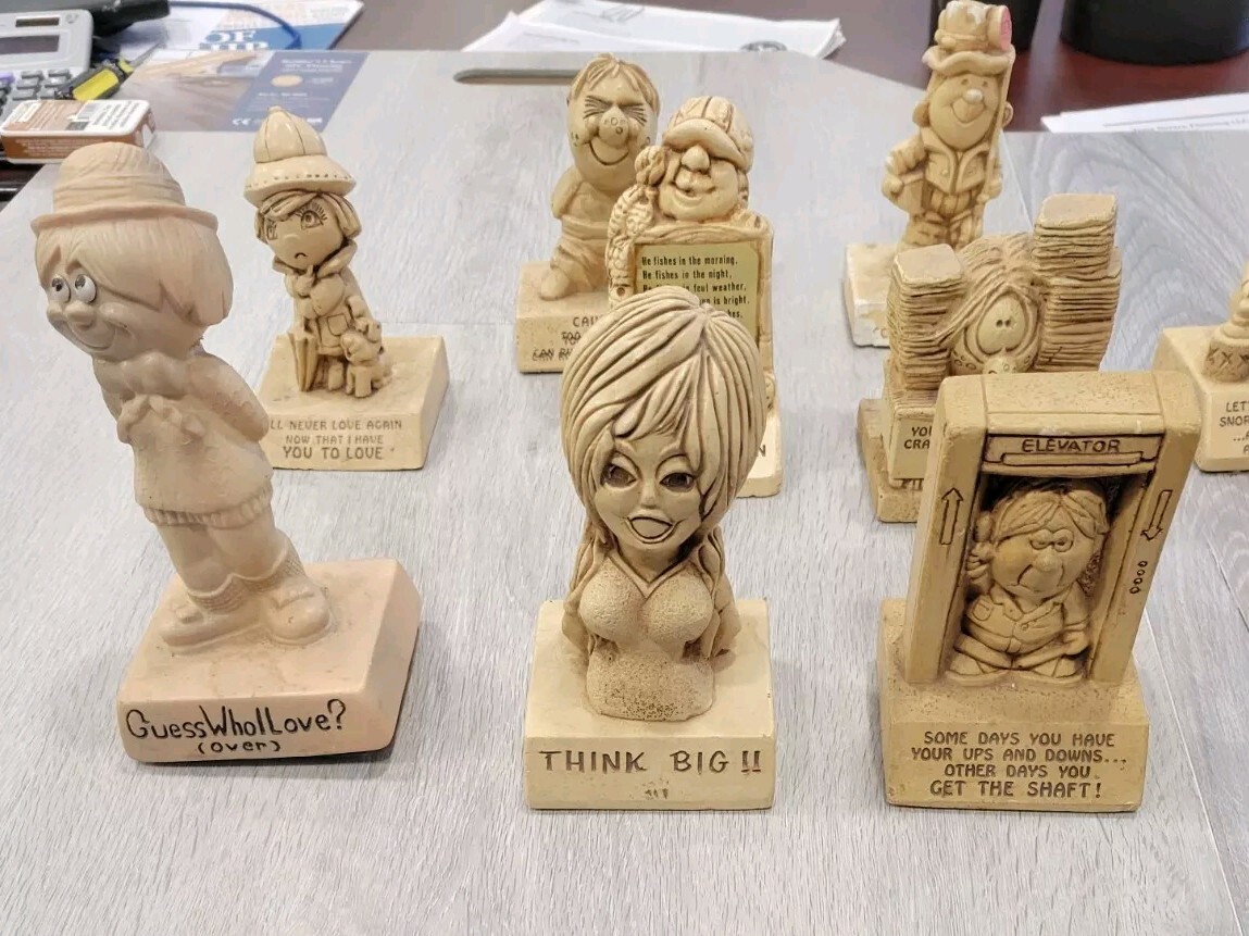 Vintage Paula Sillisculpts Collection 14 Statues 1969-1970's | eBay