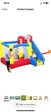 kids bounce house with blower