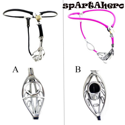New Male Stainless Steel Silicone Hollow Cage Invisible Chastity Belt Shield