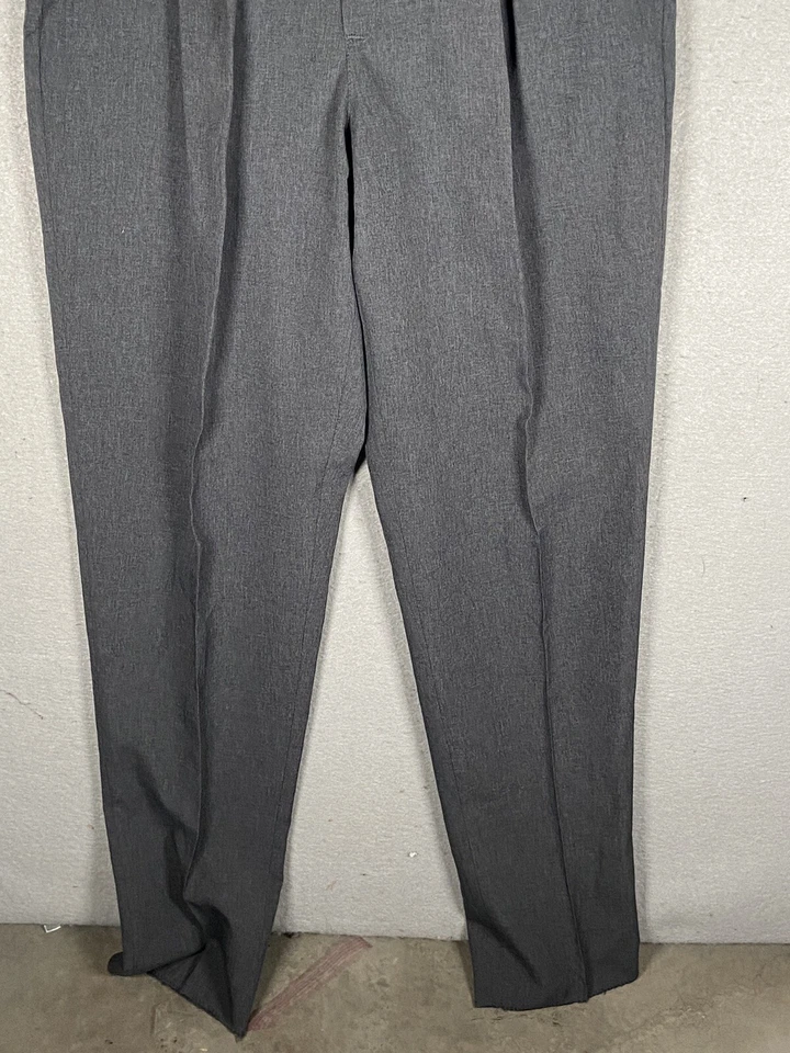 Винтажный новый из старых запасов ELBECO почтовая форма серый брюки размер 12 сделано в США - Изображение 3 из 4