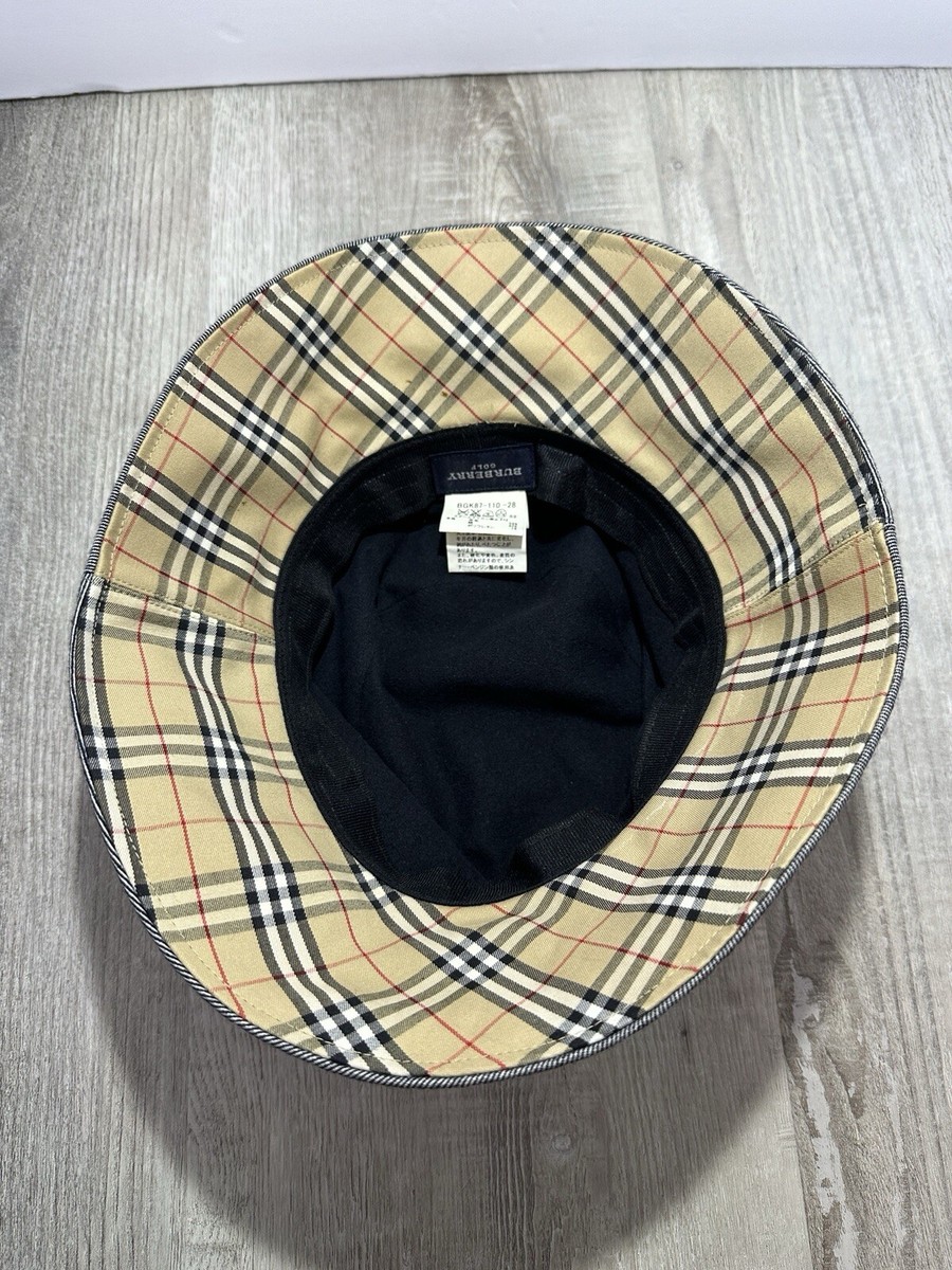 バーバリーハット バーバリー BURBERRY 8082573 8082572 帽子 CHECK LINED BUCKET
