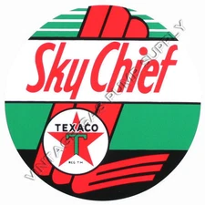 Texaco Sky Chief 6" Vinyl Decal (DC179B)