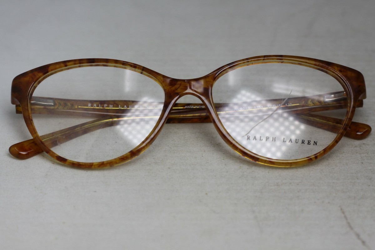 Ralph Lauren RL 6093 5354 Orange Tortoise 52-16-135 FLEX