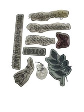 Stampin Up Paper Pumpkin Cling Stamps Flora and Flutter December 2017 Hello