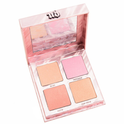 NIB URBAN DECAY AFTERGLOW HIGHLIGHTER PALETTE 4 SHADES X 0.16 OZ / 4.55 g