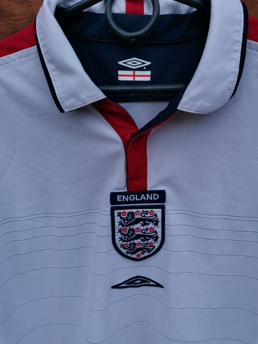 ENGLAND NATIONAL TEAM REVERSIBLE 2003/2005 HOME FOOTBALL