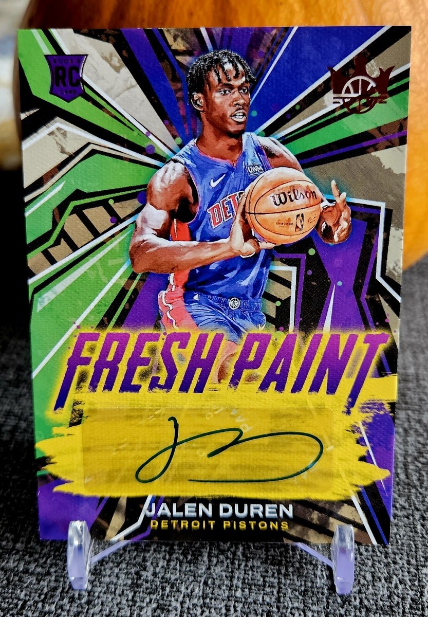 2022-23 Jalen Duren Auto RC /99 Fresh Paint SSP ? ? ? | eBay
