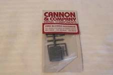 HO Scale Cannon & Co., EMD Blower Housings for DASH 2 & 50 Series, BH-1604