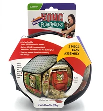 Kong Play Spaces Bungalow with Catnip Cat Kitten Toy