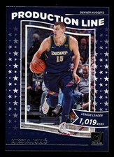 Nikola Jokic-2022-23 Panini Donruss Production Line #5 Nuggets