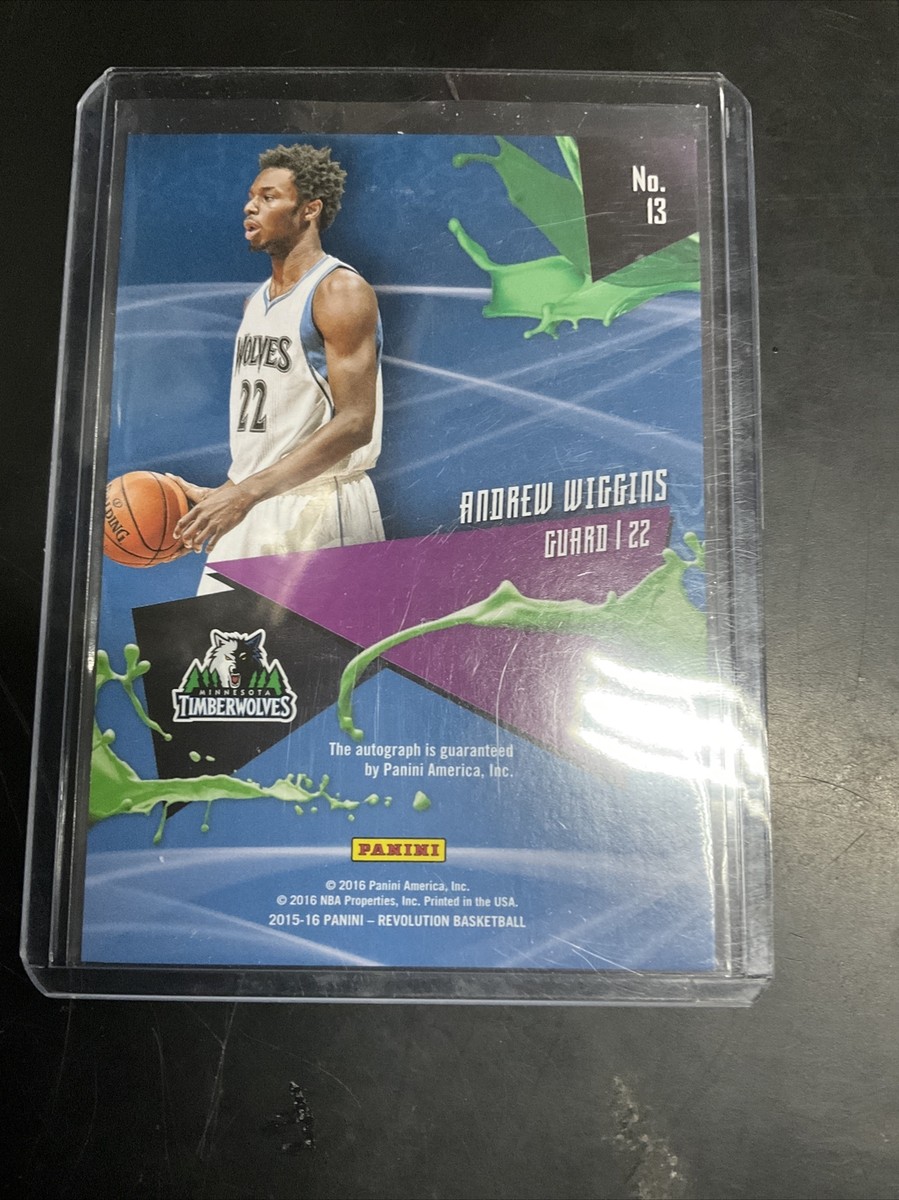 NBAカード ANDREW WIGGINS AUTO ウィギンズ サイン 2019/20 Panini Immaculate Ruby Patch Autograph #PA-AWg