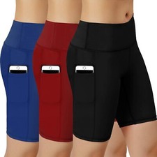 Performance Athletic Compression Shorts with Side Pocket