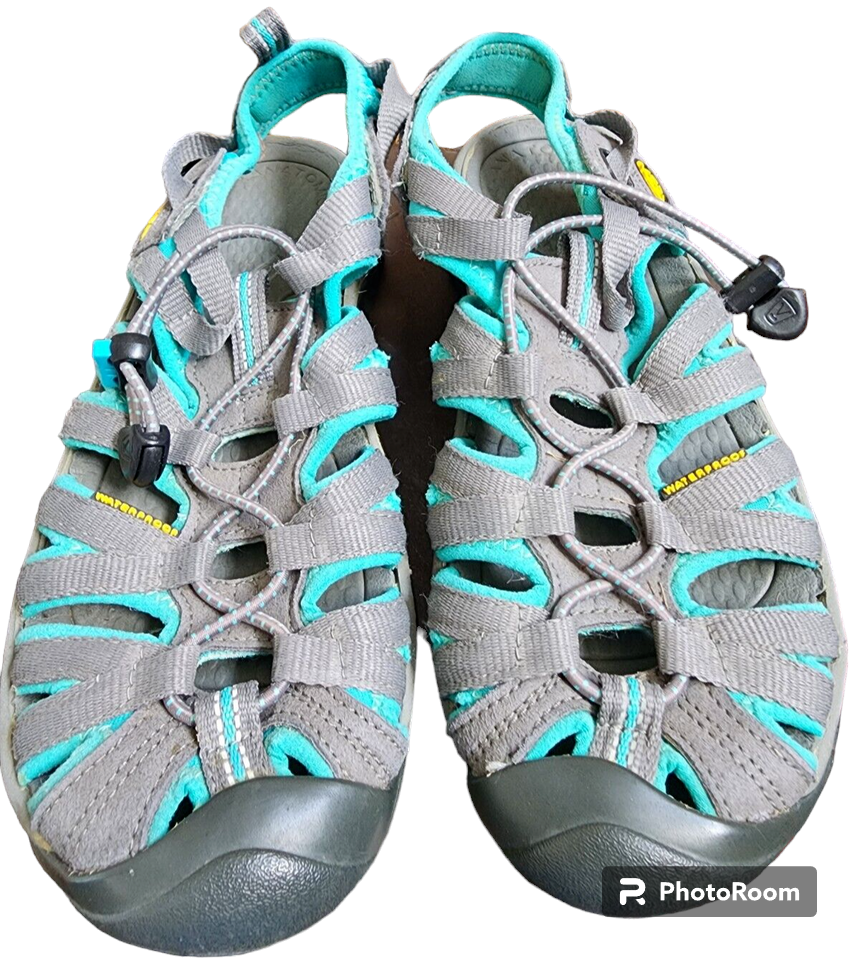 Sandali da trekking impermeabili Keen taglia US 6 grigi sportivi outdoor taglia EU 36 comodi