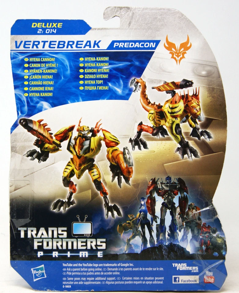 Transformers - Prime - Beast Hunters - Vertebreak - Deluxe - Bild 2 von 4