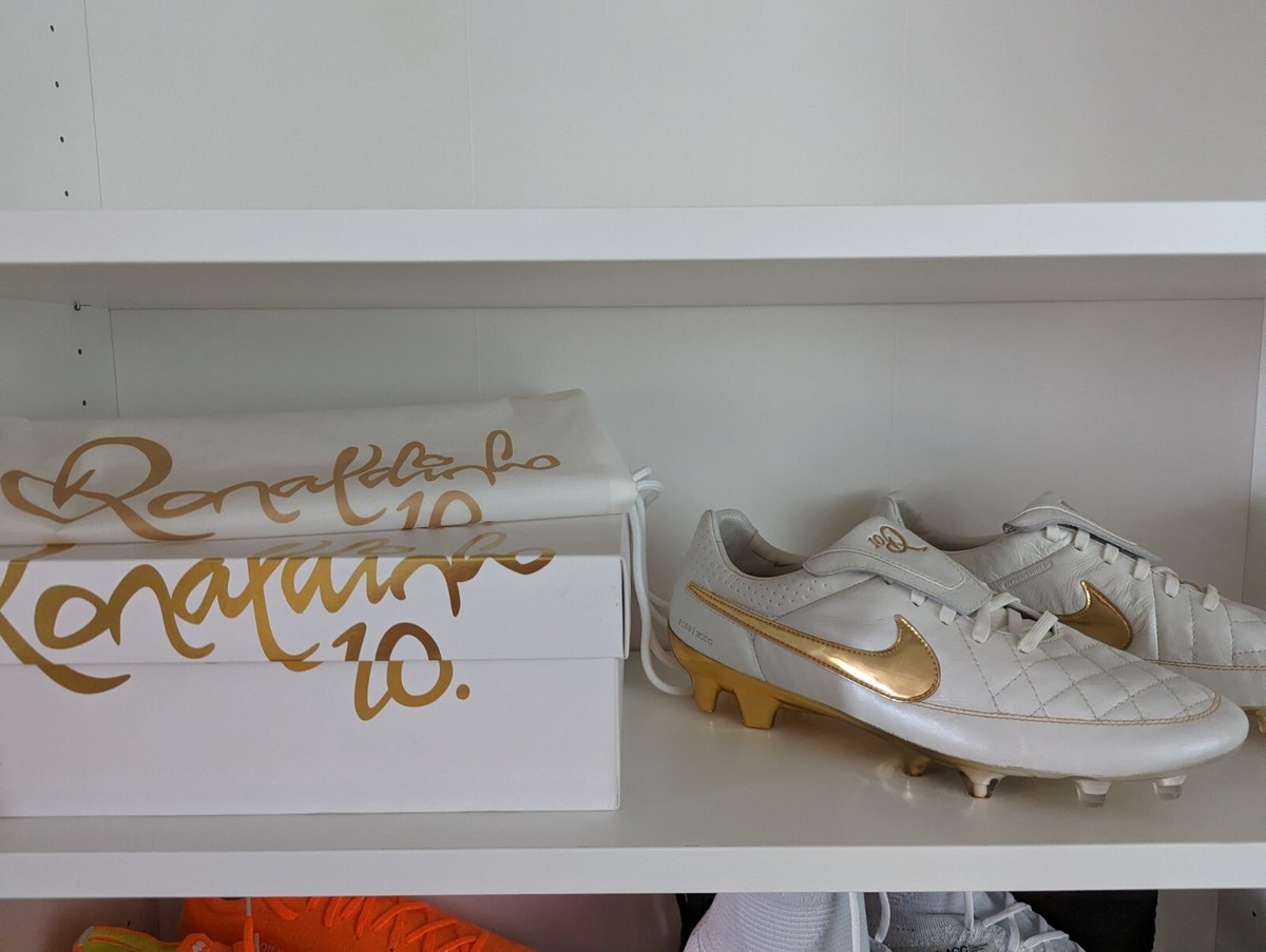 Nike Tiempo Touch Of Gold Ronaldinho | eBay