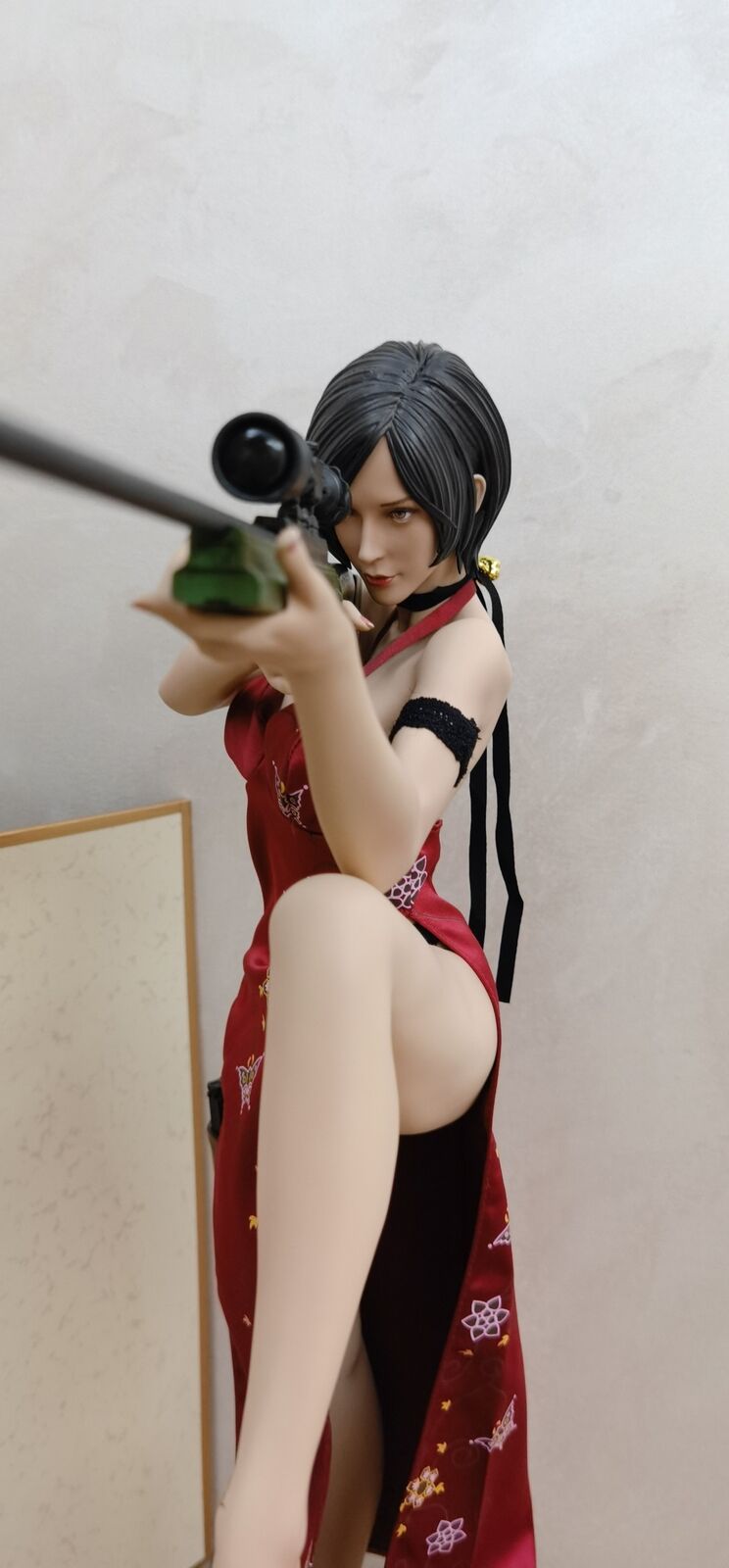 1/4 Resident Evil Ada Wong Resin Statue GLS006 Model Recast Green Leaf Cast  Off