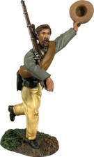 W.Britains:BR31377 - Confederate Infantry Marching and Cheering, No.2