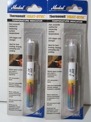 Markal (86517) 200°F Temp. 3/8'' Tip Size Temperature Indicator Stick (Lot of 2)