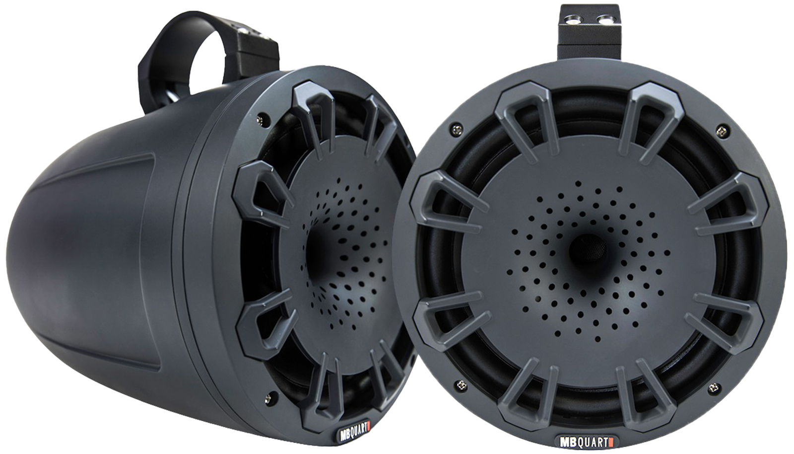 2 MB QUART NHT1-120BPR Black 8 двухполосных компрессионных рупорных динамиков для вейкбординга