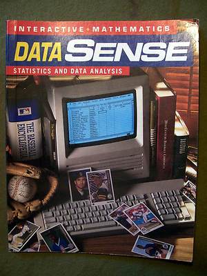 Data Sense Unit 8 Interactive Mathematics Student Book (1995, Softcover)