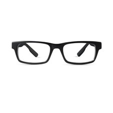 1 Unit New America USA Made Black Eyeglass Frame 48-17-135 #693