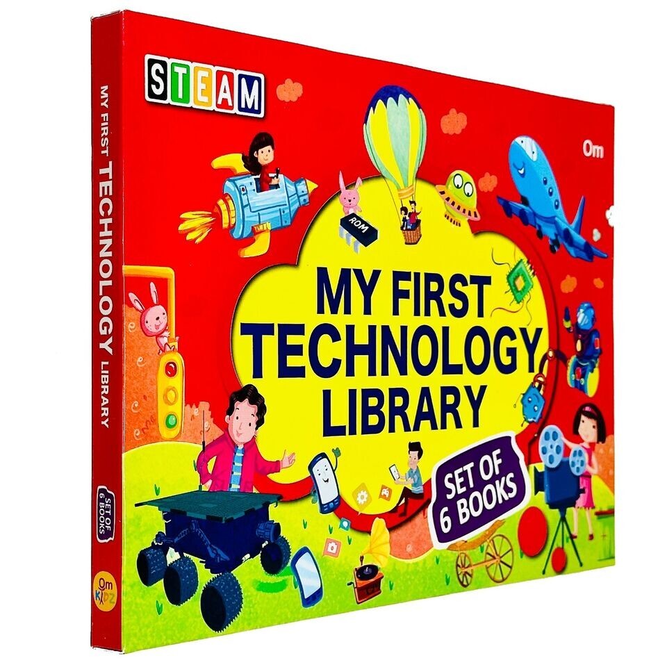 My First Technology Library Set of 6 Books Collection by Shweta Sinha(Level 1-3)