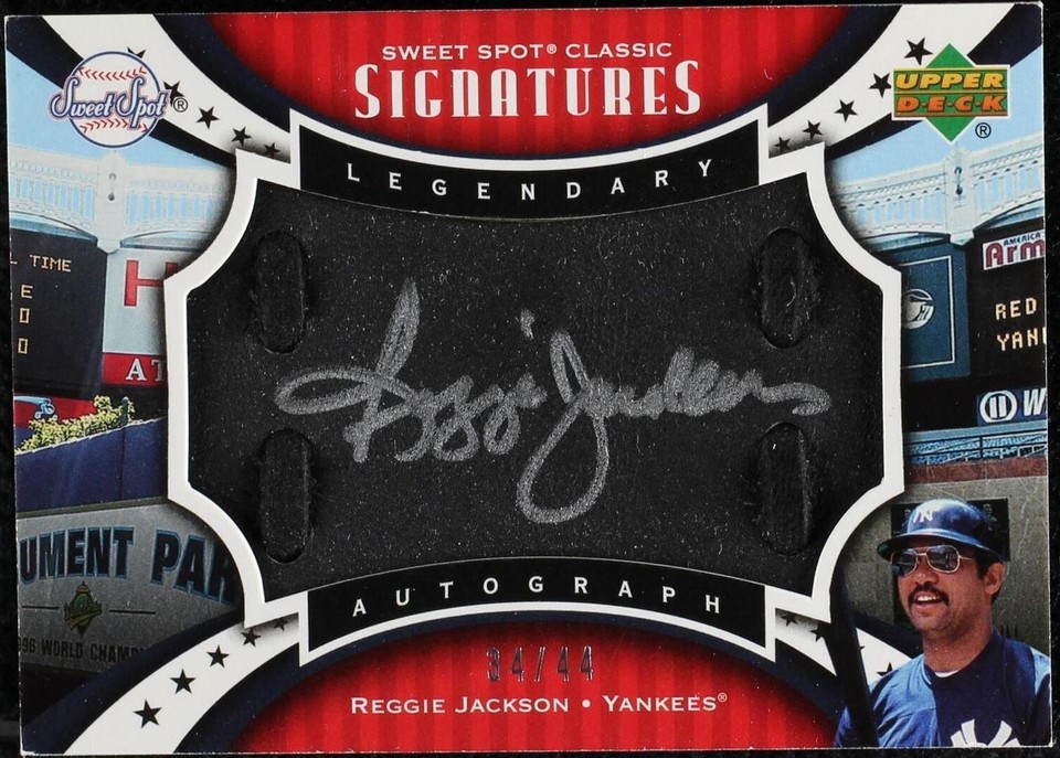 2007 Upper Deck Sweet Spot Classic - Reggie Jackson #SPS-RJ - 1 of 1