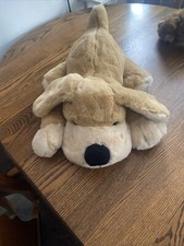 VTG Fao Schwarz Fifth Avenue Patrick The Pup Giant 22  Plush Puppy Ran/Beige