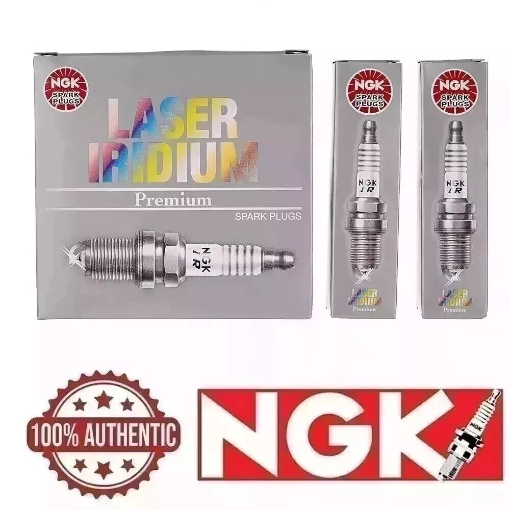 6 X NGK Laser Iridium Resistor Performance Power Spark Plugs DILKAR7B11 # 1406
