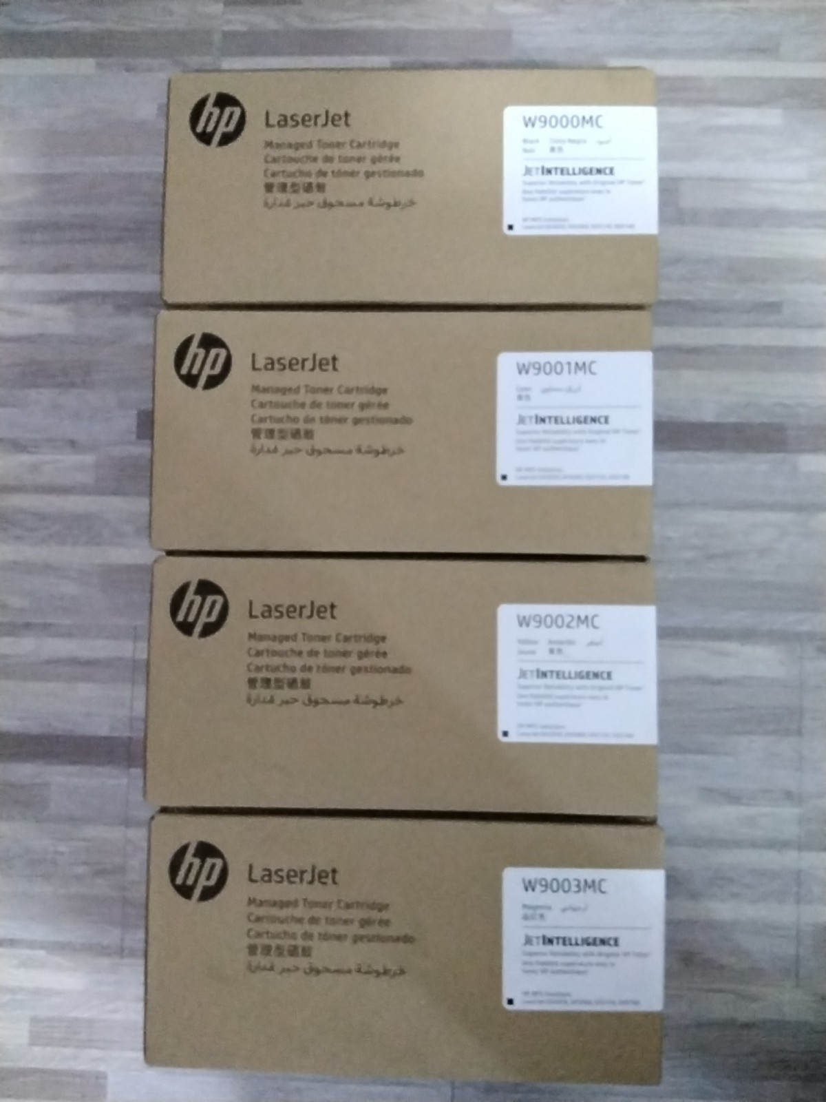 HP Genuine LaserJet Managed Toner Cartridge Set W9000MC W9001MC W9002MC W9003MC-image