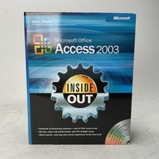 Inside Out Ser.: Microsoft Office Access 2003 by Microsoft Corporation Sealed CD