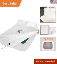 Convenient Twin Microfiber Air Mattress Sheet Set - Inflate Without Hassle