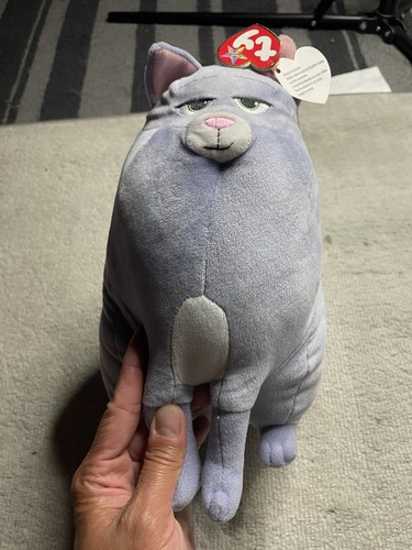 Ty Beanie Beanie Buddy 10" CHLOE the Cat Plush Secret Life of Pets
