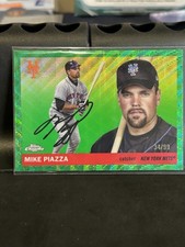 Mike Piazza Rookie Cards and Autograph Memorabilia Guide 15