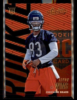2018 Panini Absolute #115 Javon Wims