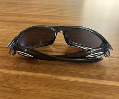 Vintage OAKLEY MONSTER DOG Sunglasses Clear Black Unisex USA | eBay