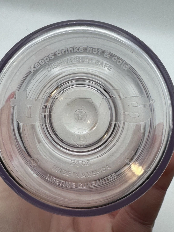 Tervis, Enjoy Coca-Cola Copo, Vermelho Branco 24 oz, com tampa, quente ou frio - Imagem 3 de 4