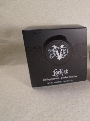 Kat Von D Lock-It Setting TRANSLUCENT LOOSE Powder, 0.67 oz- NEW IN BOX