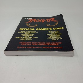 1995 Atari Jaguar Official Gamer's Guide By Zach Meston & J. Douglas Arnold