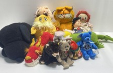 Assorted Plush Stuffed Toys. Bundle Lot of Various Brands and Styles