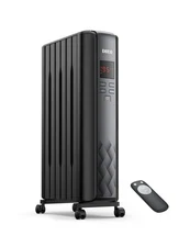 Dreo Oil Filled Radiator Heater, Electric Radiant Heater with Remote Control,...