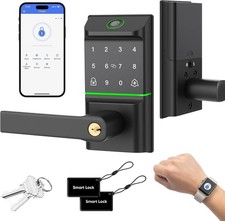 MYPIN Smart Door Lock with Biometric Fingerprint & Touchscreen Keypad, Keyless S