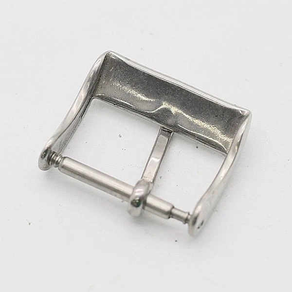 Correa de reloj Frederique Constant con hebilla para hombre piezas plateadas 16 mm usada Japón Foto 3 de 3