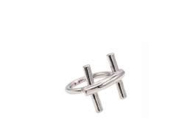 Anillo Joyería CXC chapado en plata hecho en España talla 8