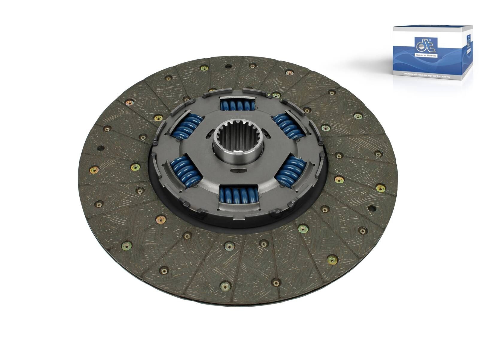 Disque d'embrayage DT Spare Parts résistant au patinage pour camion 430 mm