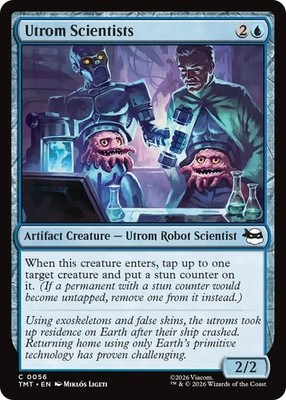 NM Utrom Scientists, MTG, TMNT, Magic the Gathering, 56