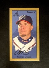 CHIPPER JONES - 2025 Topps T205 [Base] - #122 - ATLANTA BRAVES