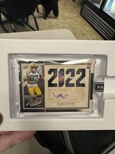 2022 Panini Instant Prime Cuts Romeo Doubs Rc Autograph 1/1 Packers 
