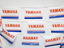 Vintage Genuine Yamaha String Of Pennants 50 Feet Long
